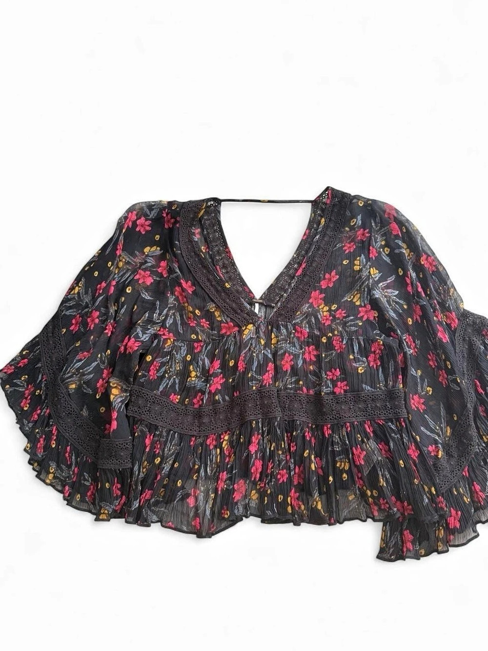 Free People Floral top